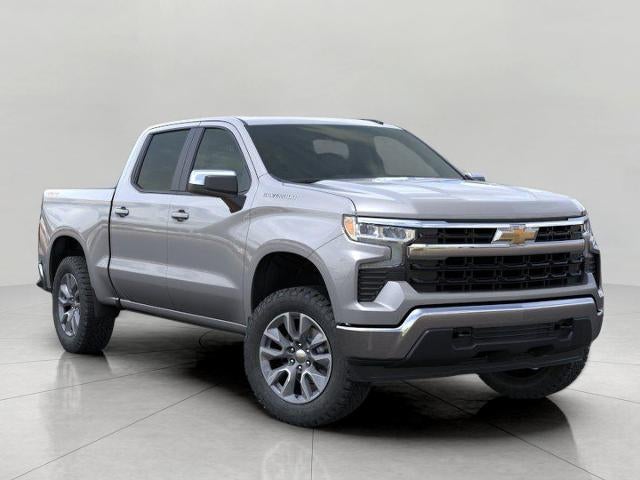 2026 Chevrolet Silverado 1500 LT (2FL) in Sterling Gray Metallic — front three-quarter view
