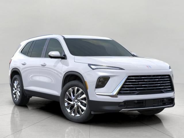 2026 Buick Enclave Preferred in Summit White — front three-quarter view