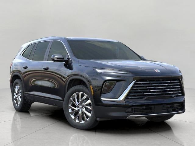 2026 Buick Enclave Preferred in Ebony Twilight Metallic — front three-quarter view