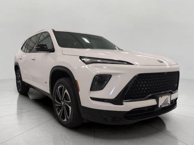 2026 Buick Enclave Sport Touring in Summit White — front three-quarter view