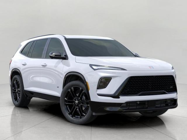 2026 Buick Enclave Sport Touring in Summit White — front three-quarter view