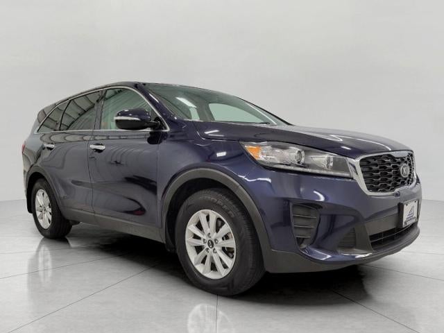 2020 Kia Sorento 2.4L LX in Blue — front three-quarter view